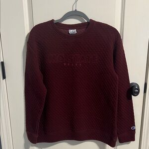 Champion Maroon Quilted Women's Missouri State Bears Sweatshirt